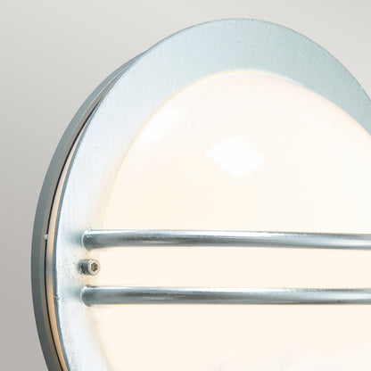 Bremen In Light Wall Lantern Galvanised With Opal Polycarbonate