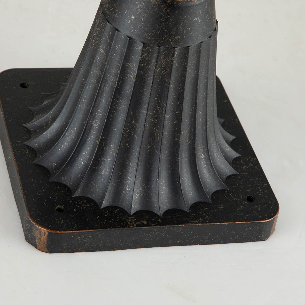 Baltimore Light Medium Pedestal Lantern in Weathered Bronze