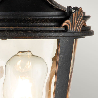 Baltimore Light Medium Pedestal Lantern in Weathered Bronze
