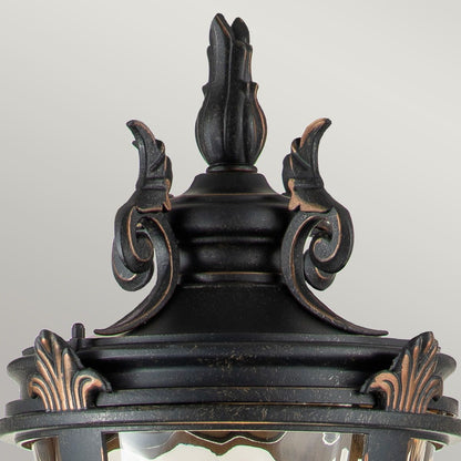 Baltimore Light Medium Pillar in Weathered Bronze