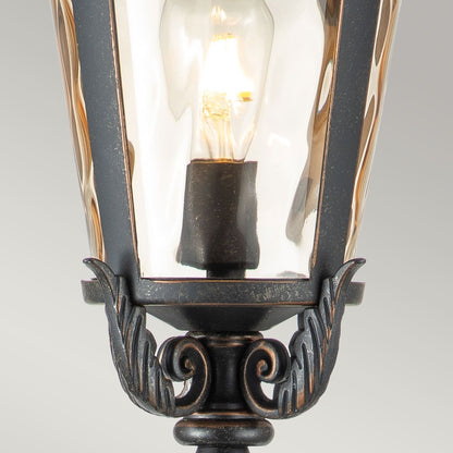 Baltimore Light Medium Pillar in Weathered Bronze