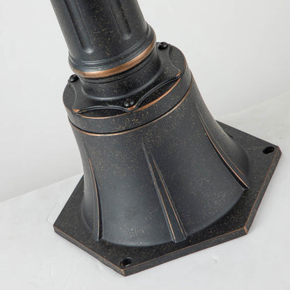 Baltimore Light Medium Pillar in Weathered Bronze