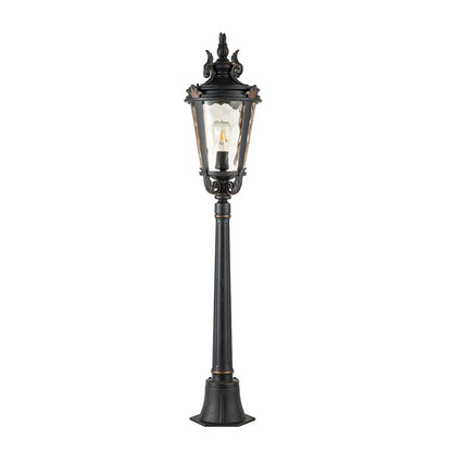 Baltimore Light Medium Pillar in Weathered Bronze