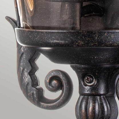 Baltimore Light Medium Half Lantern in Weathered Bronze