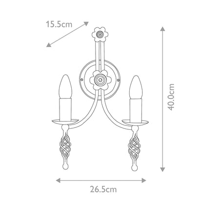 Belfry In Light Wall Light In Black