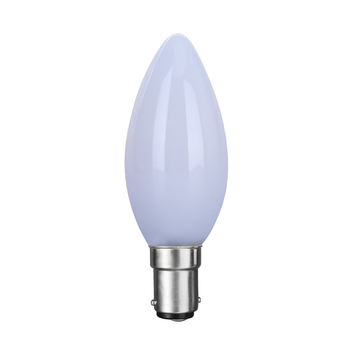 Soho Lighting 4w B15 Small Bayonet 4100K Opal Dimmable LED Candle Bulb