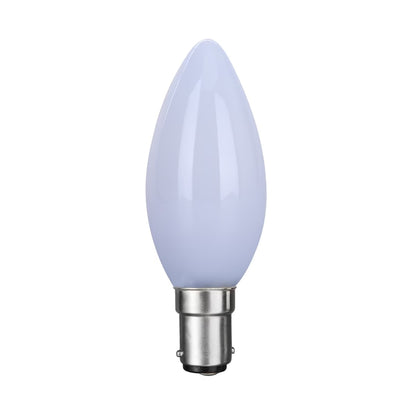Soho Lighting 4w B15 Small Bayonet 4100K Opal Dimmable LED Candle Bulb