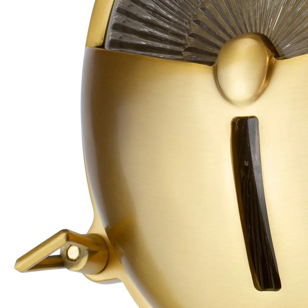 Soho Lighting Carlisle Half Cover IP65 Outdoor & Bathroom Lacquered Solid Brass Wall Light