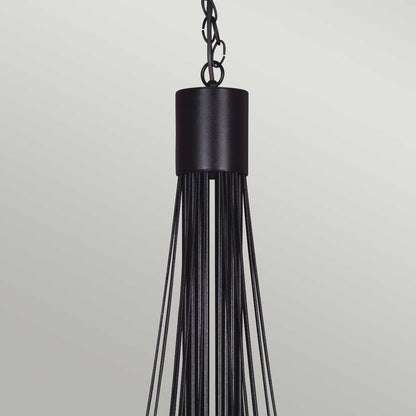 Carisbrooke Light Chandelier in Black