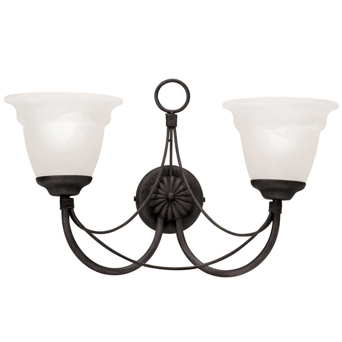 Carisbrooke Light Wall Light in Black