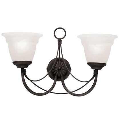 Carisbrooke Light Wall Light in Black