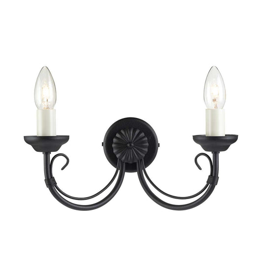 Chartwell In Light Wall Light In Black