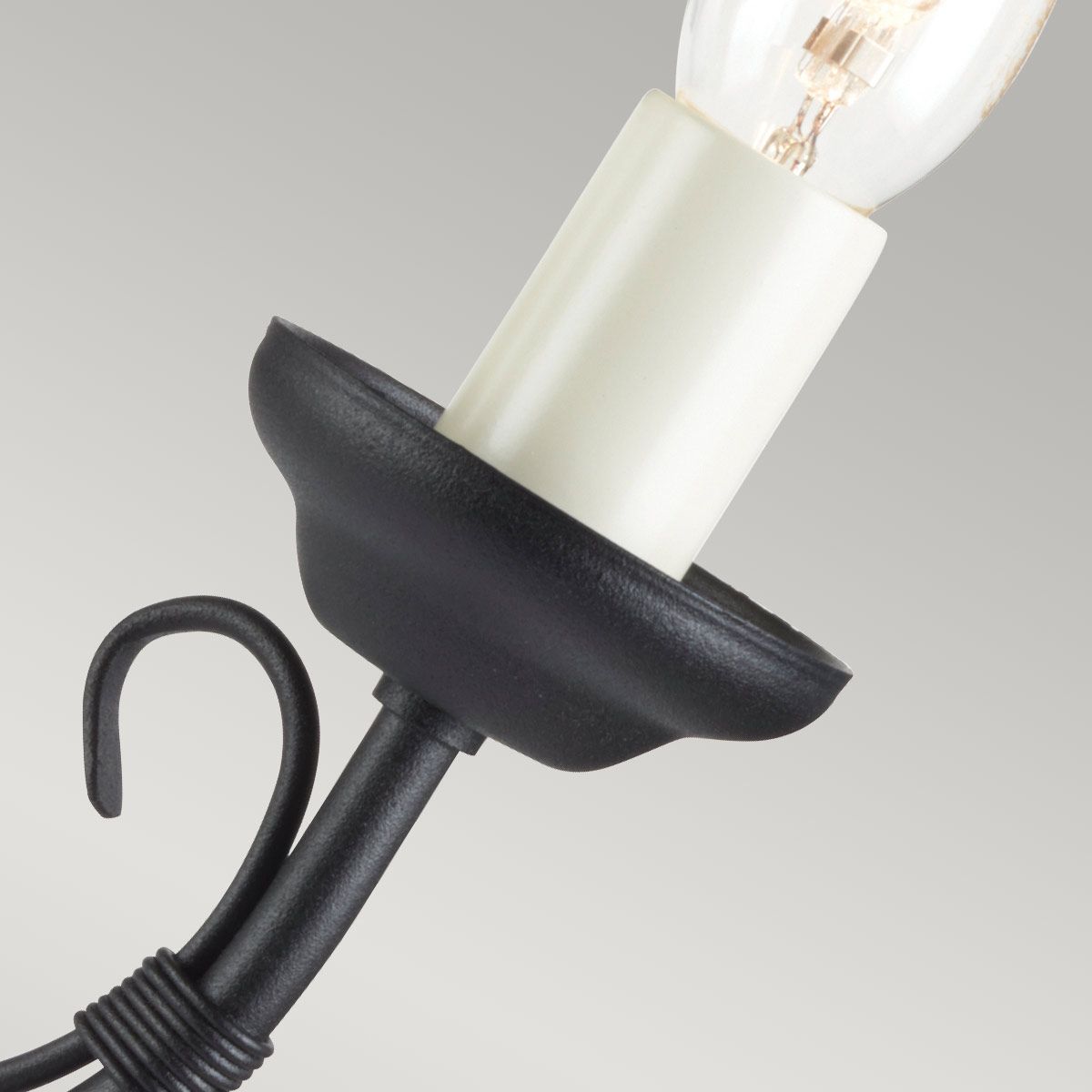 Chartwell In Light Wall Light In Black