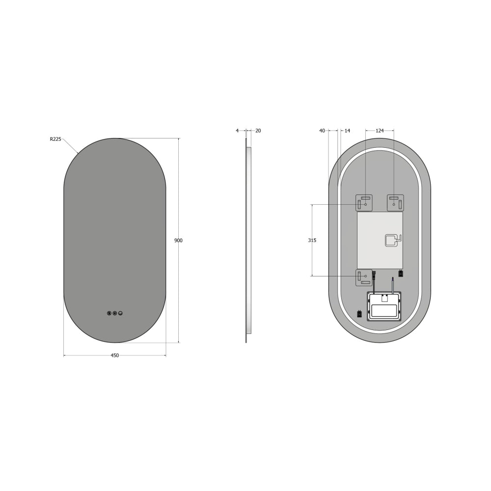 Claris Capsule Mirror