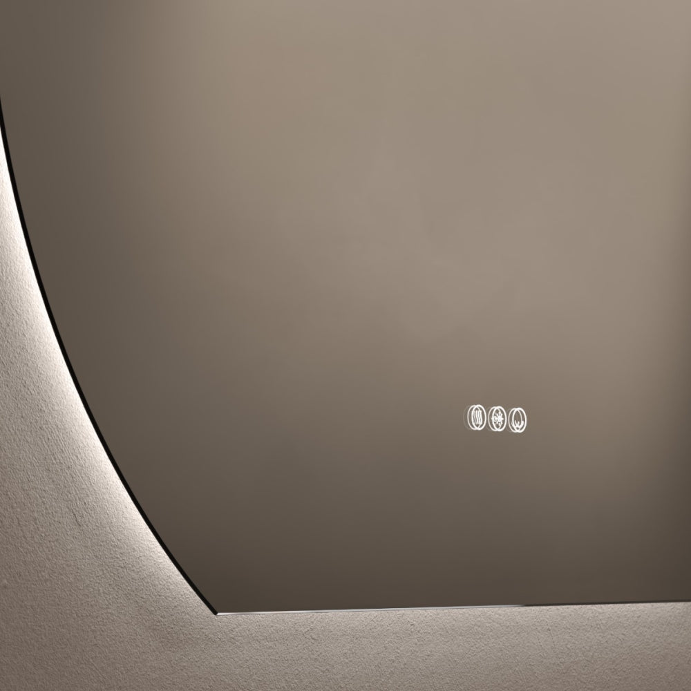 Claris Round Cut Mirror