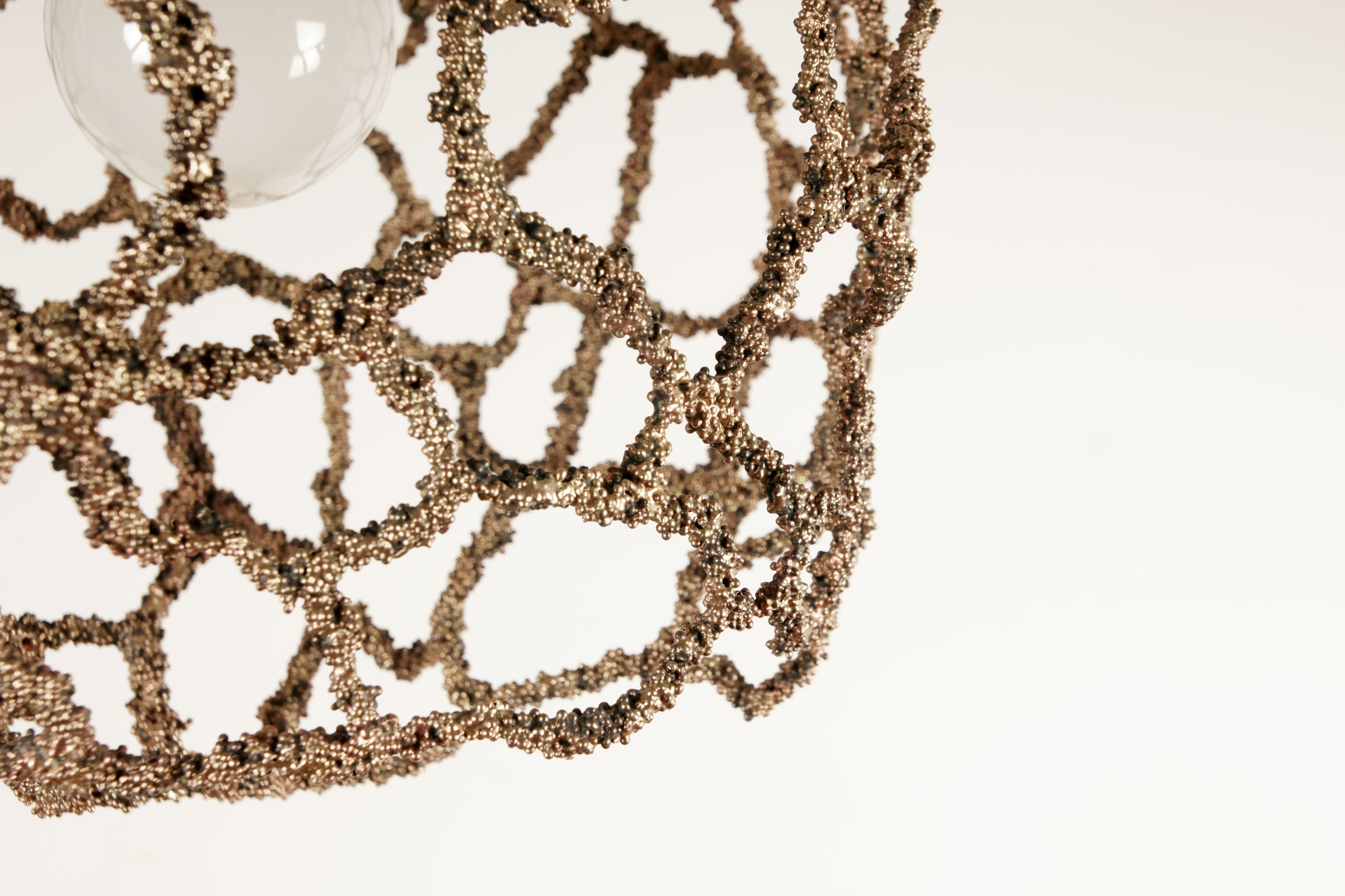 Core Pendant Light, close up of texture