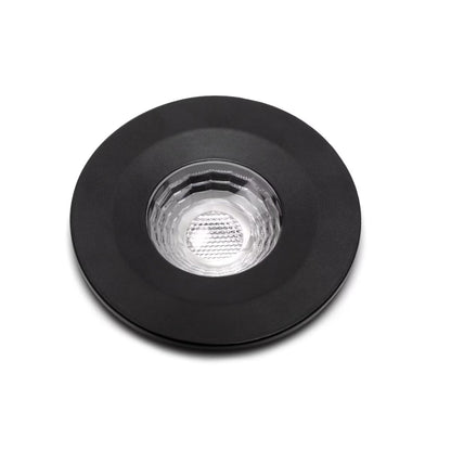 Soho Matt Black LED Downlights, Fire Rated, Fixed, IP65, CCT Switch, High CRI, Dimmable