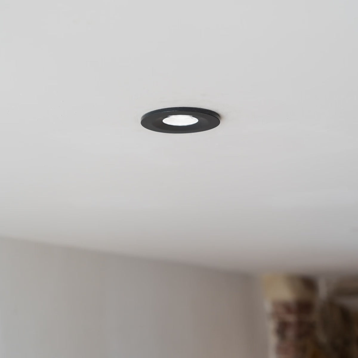 Soho Lighting Anthracite CCT Dim To Warm LED Downlight Fire Rated IP65