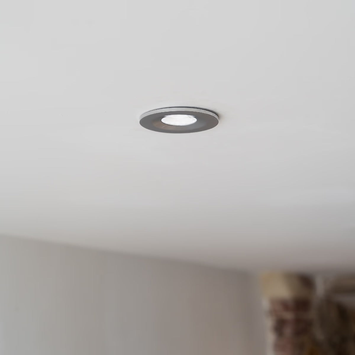 Soho Lighting Polished Chrome CCT Dim To Warm LED Downlight Fire Rated IP65