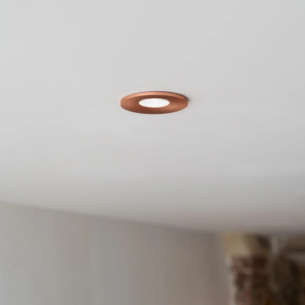 Soho Lighting Rose Gold CCT Dim To Warm LED Downlight Fire Rated IP65