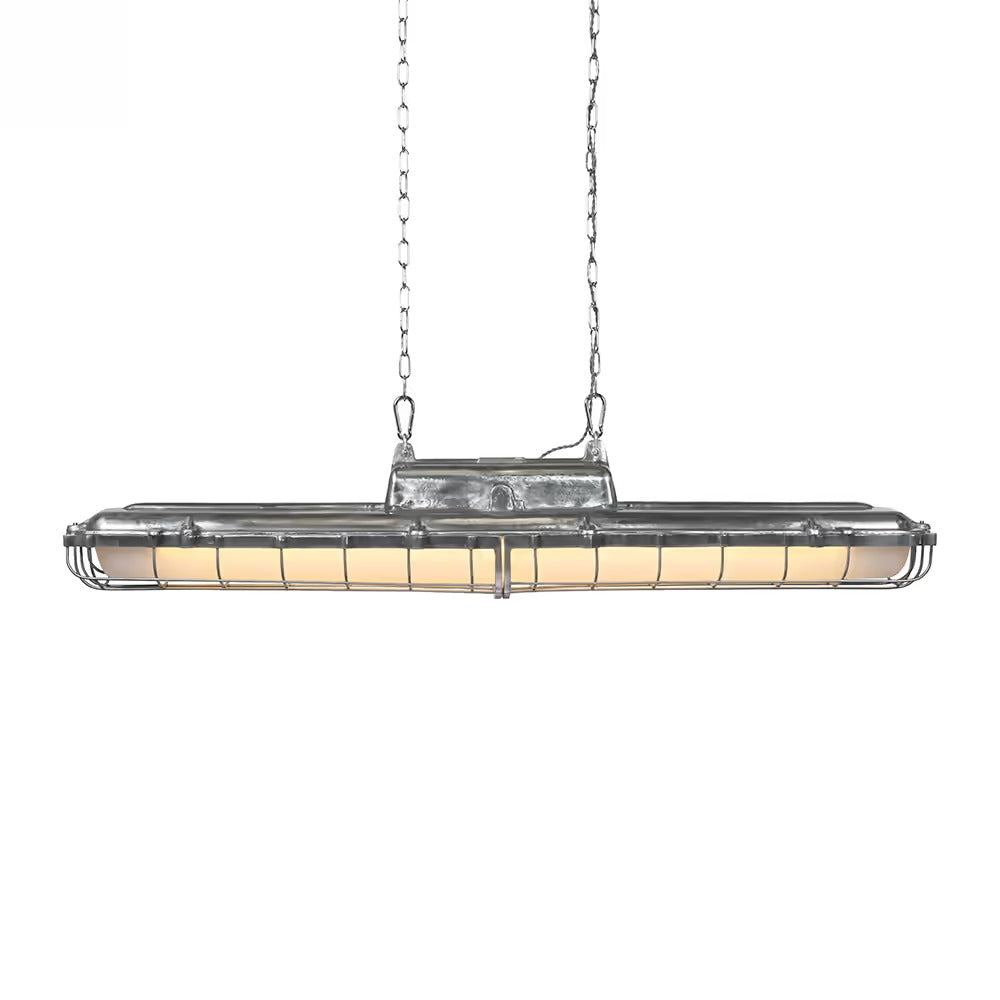 Soho Lighting Warwick Aluminum Industrial Strip Large Pendant Light - The Statement Collection
