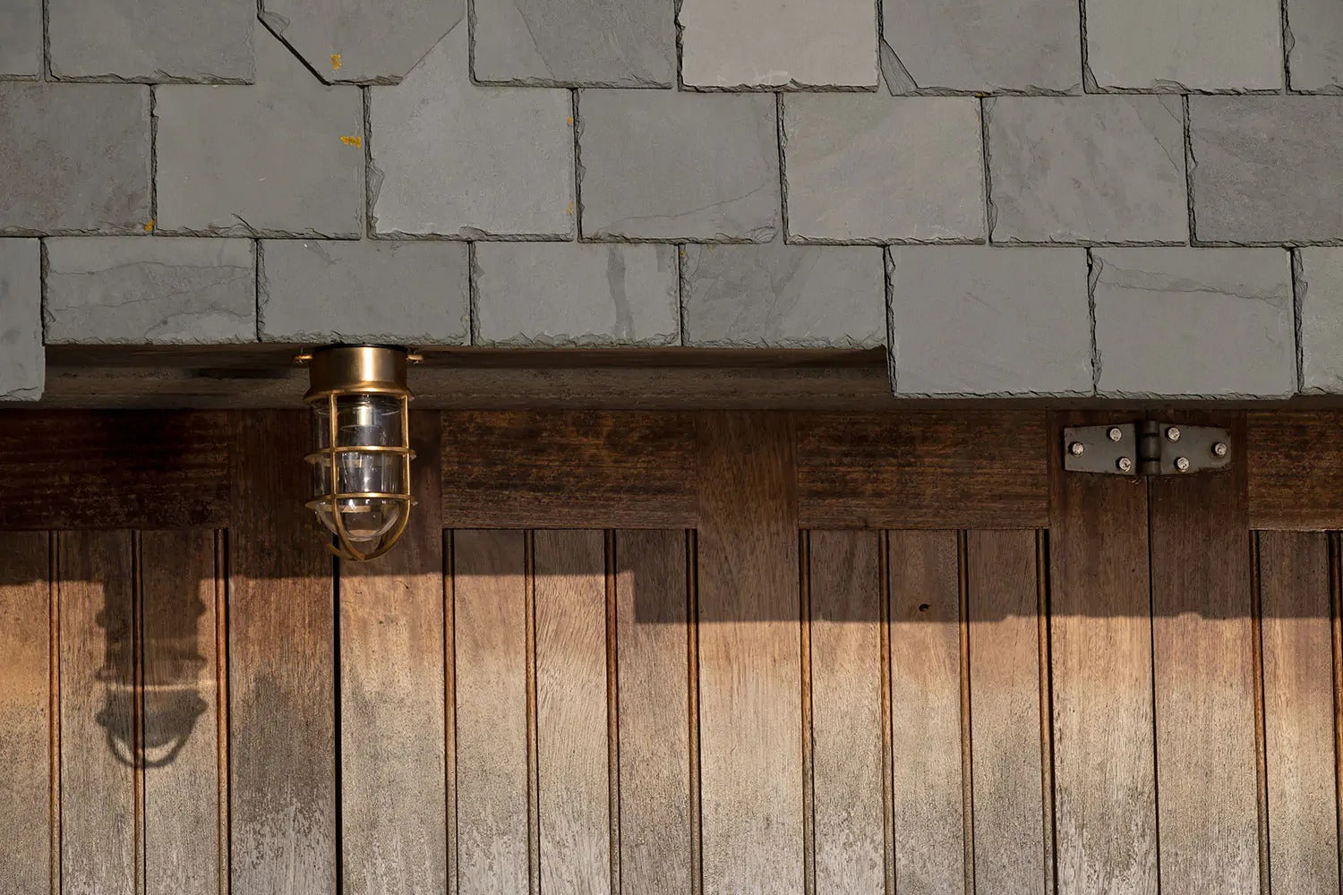 Soho Lighting Kemp Grid IP65 Outdoor & Bathroom Lacquered Solid Brass Ceiling Light
