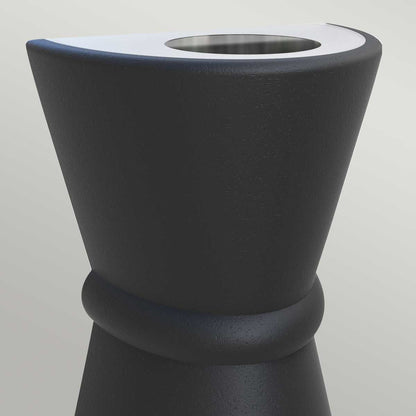 Dungarvan Up and Down Lantern in Black