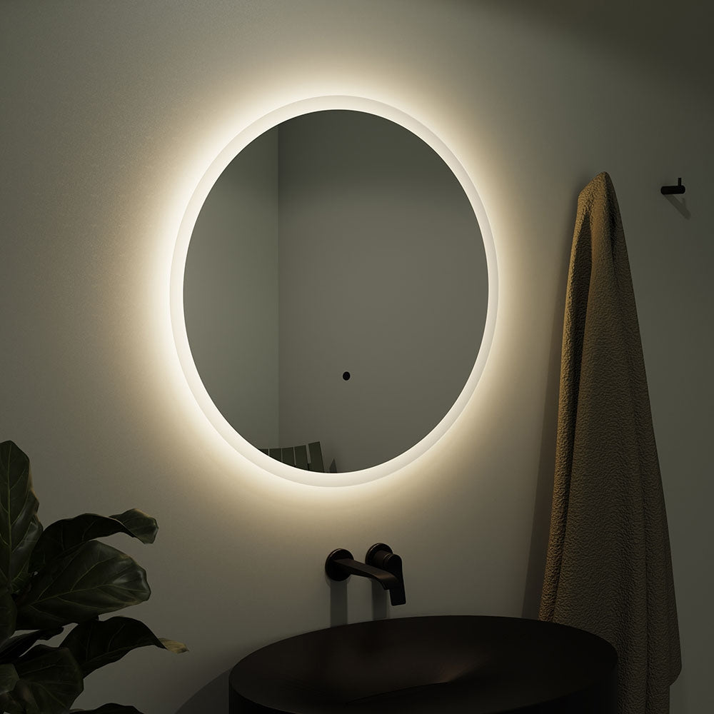 Edison Round Mirrors - 80cm