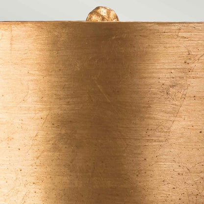 Bienville Light Table Lamp in Silver and Gold with Gilded Gold Shade