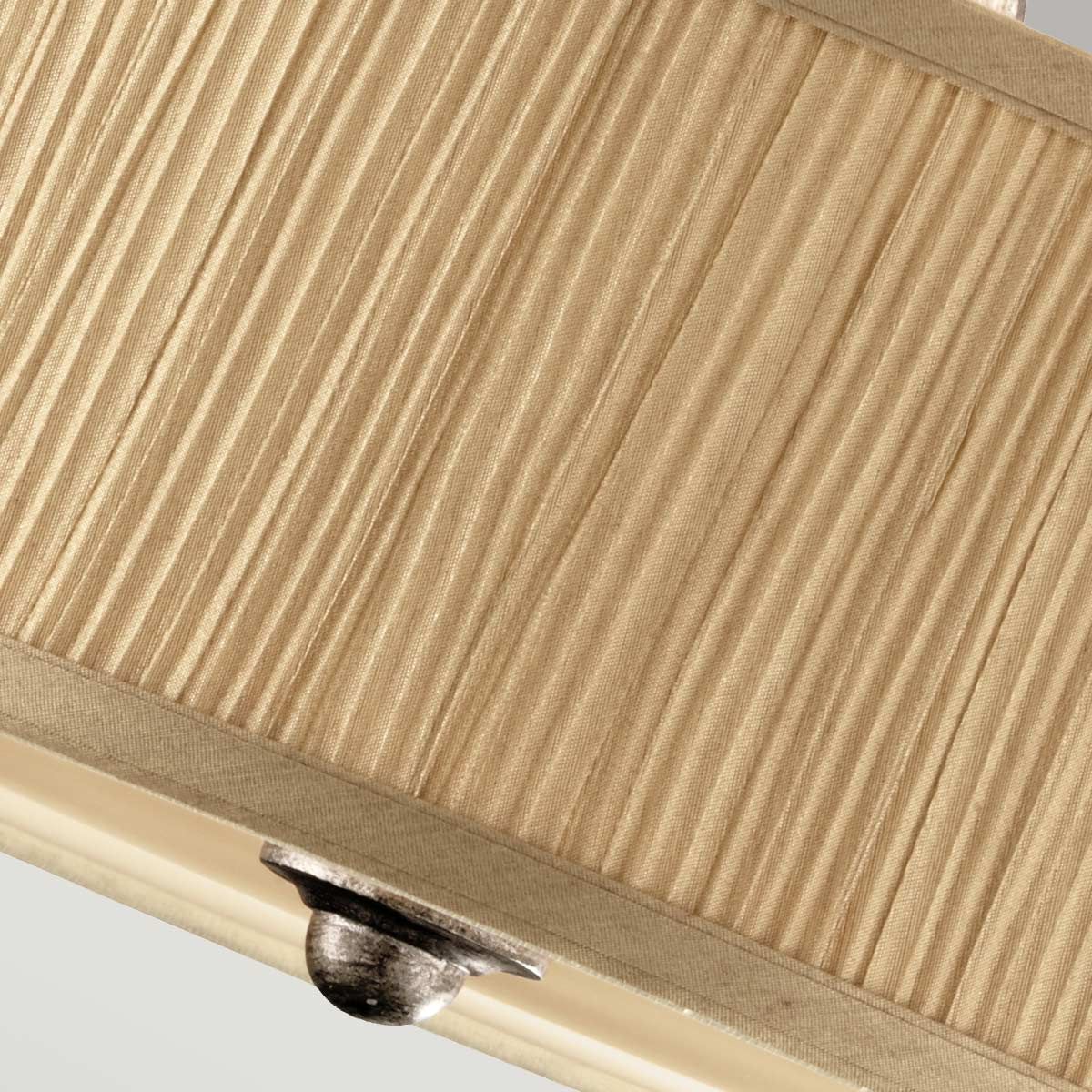 Abbey Light Semi-Flush Light in Silver Sand