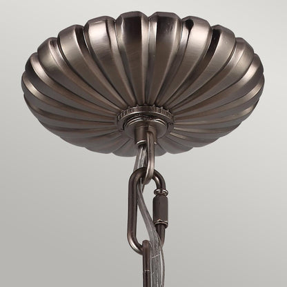 Adams Light Pendant Chandelier In Antique Nickel