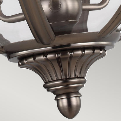 Adams Light Pendant Chandelier In Antique Nickel