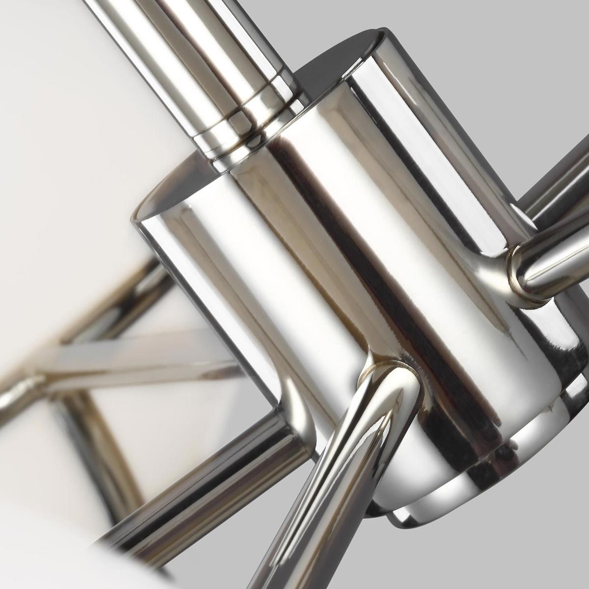 Apollo Light Chandelier in Polished Nickel