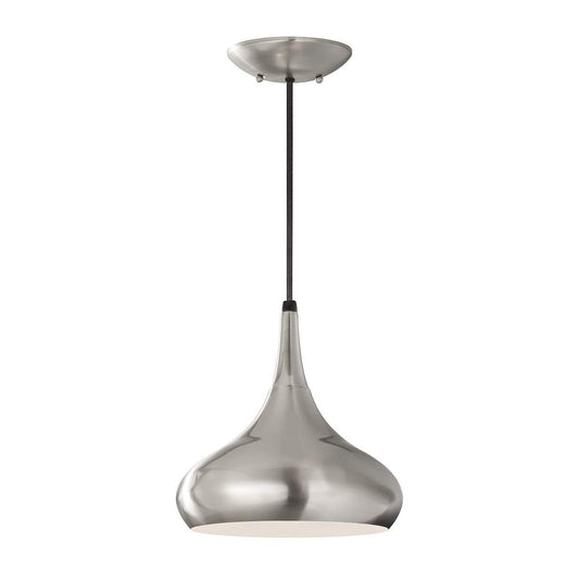 Beso Light Medium Pendant in Brushed Steel