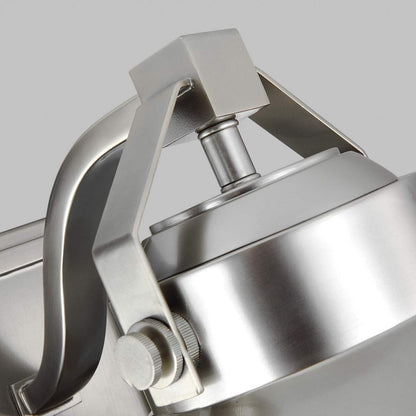 Boynton Light Medium Wall Lantern in Painted Brushed Steel