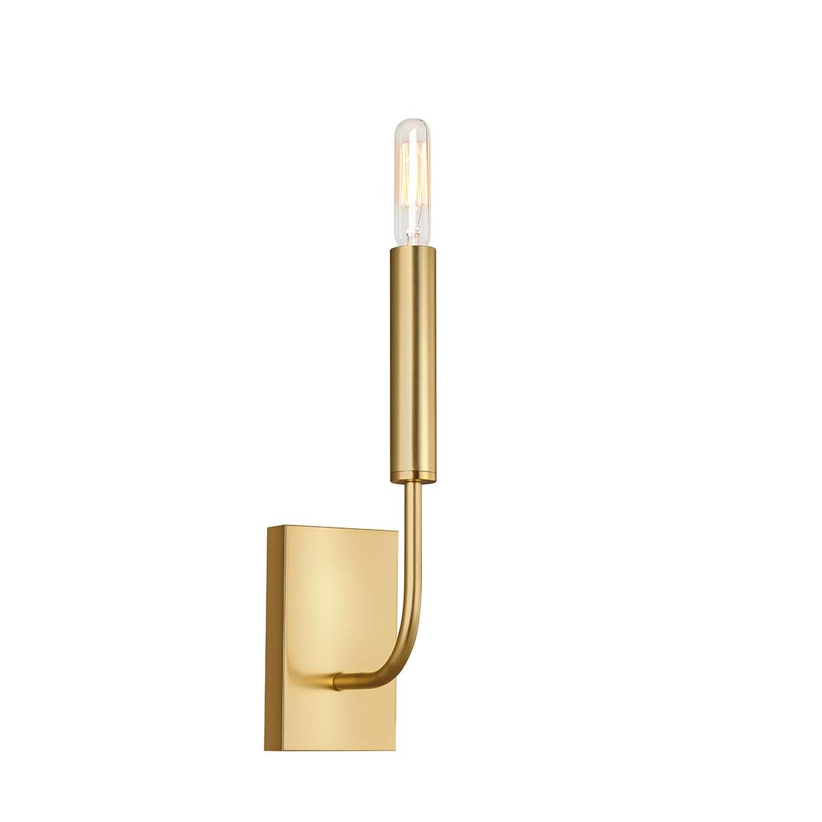 Brianna Light Wall Light in Burnished Brass