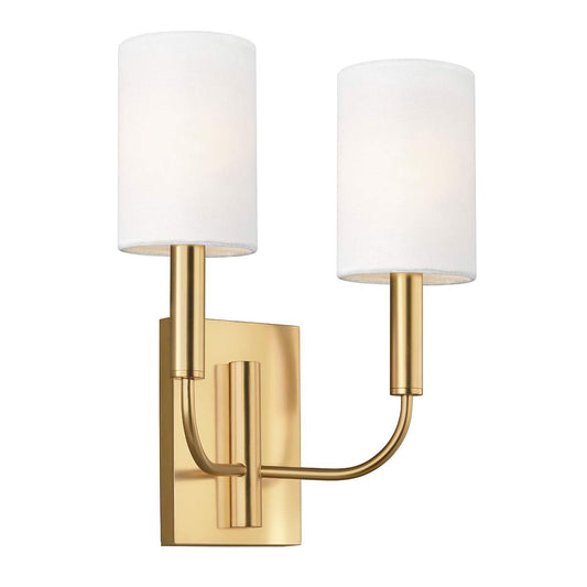 Brianna Light Wall Light in Burnished Brass