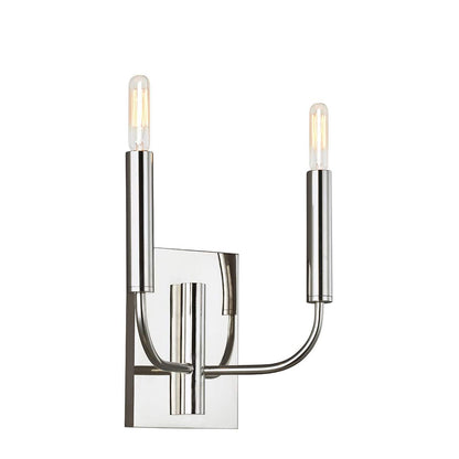 Brianna Light Wall Light in Polished Nickel