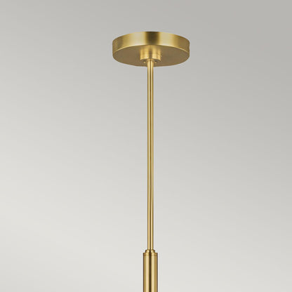 Brianna in Chandelier in Burnished Brass