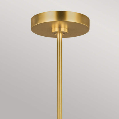 Brianna Light Chandelier in Burnished Brass