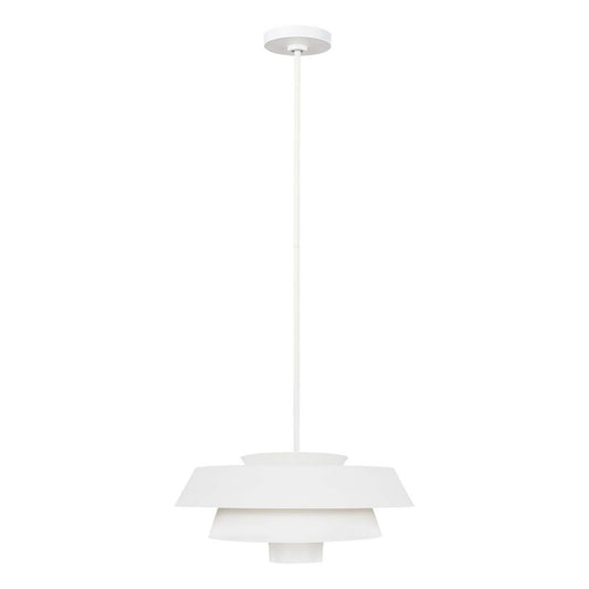 Brisbin Light Pendant in Matte White