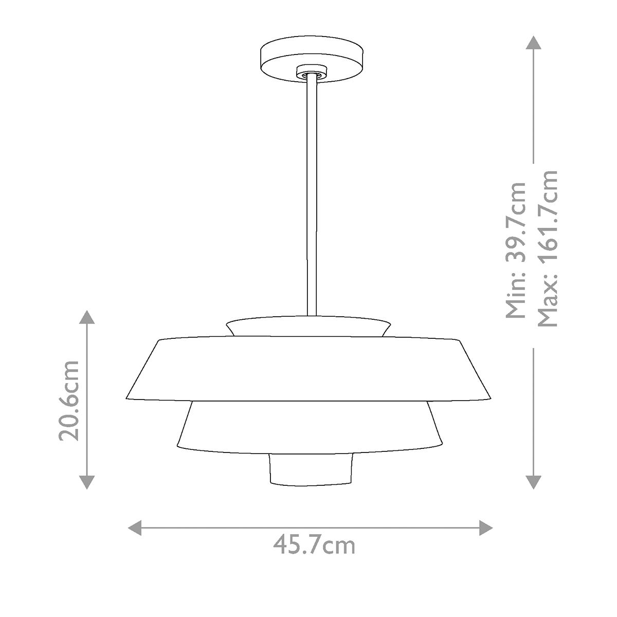 Brisbin Light Pendant in Matte White