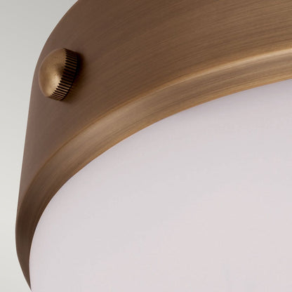 Cadence Light Flush in Dark Antique Brass