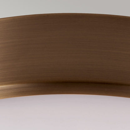 Cadence Light Flush in Dark Antique Brass