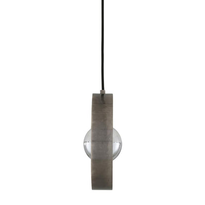 Fossa Modern Circular Brass Pendant Light 24cm