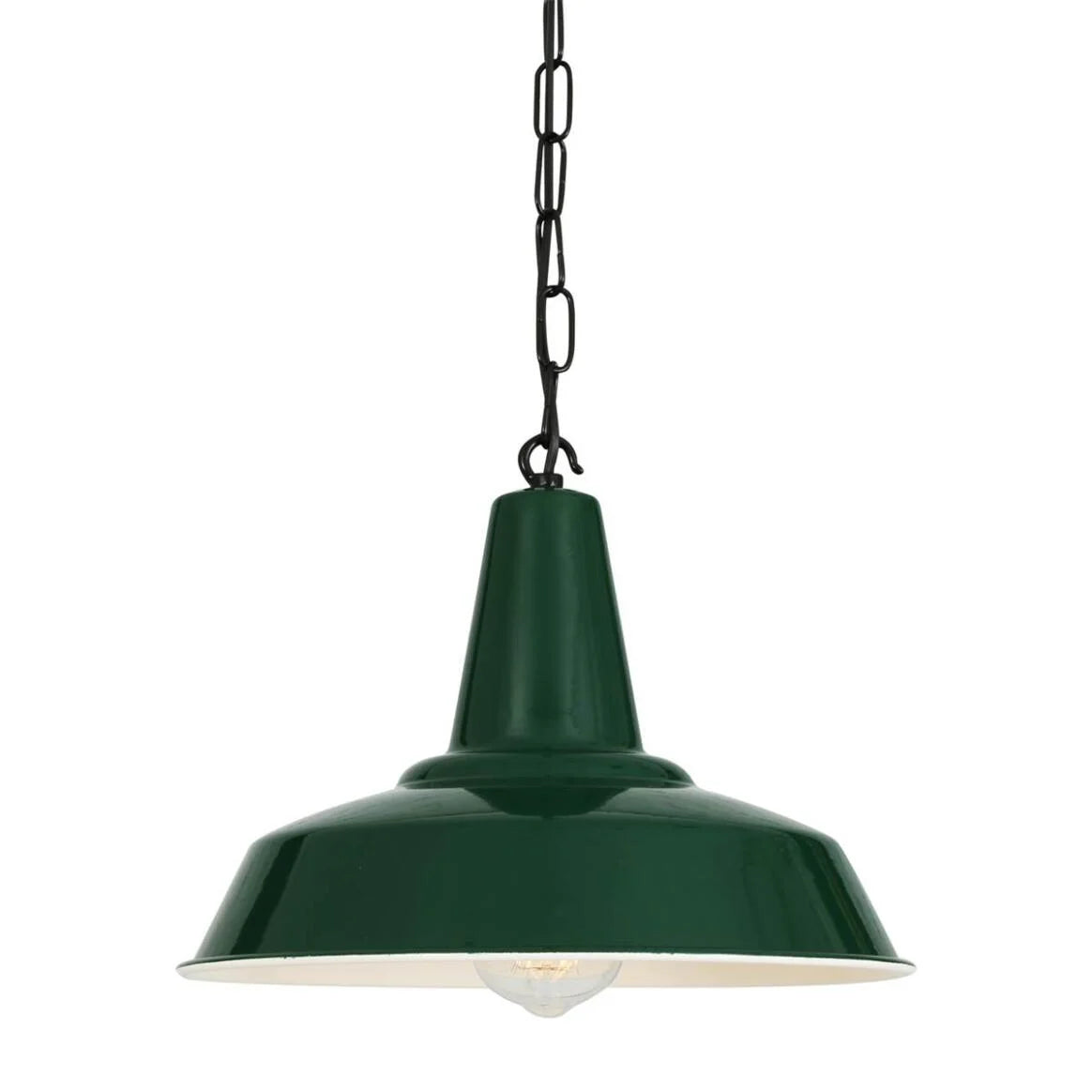 Hex Industrial Factory Pendant Light 30cm