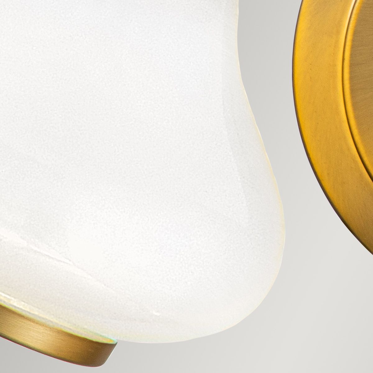 Ainsley Light Wall Light in Brushed Brass