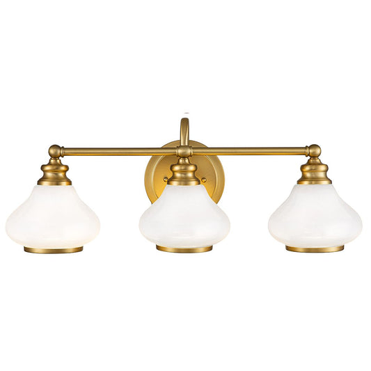 Ainsley Light Wall Light in Brushed Brass
