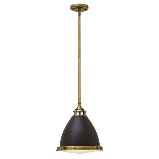 Amelia Light Medium Pendant in Buckeye Bronze/Restoration Bronze