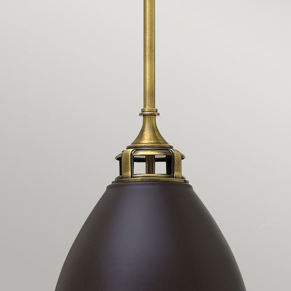 Amelia Light Medium Pendant in Buckeye Bronze/Restoration Bronze
